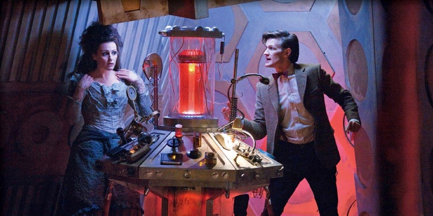 Suranne Jones as Idris and Matt Smith as Eleventh in Doctor Who