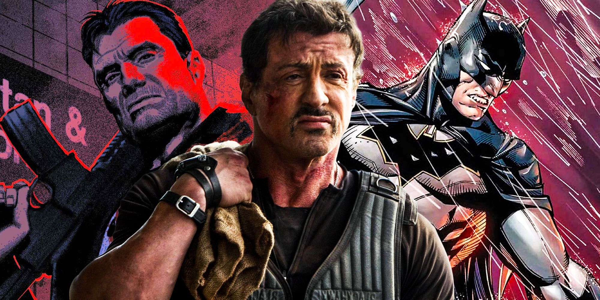 Sylvester Stallone on playing Batman the punisher