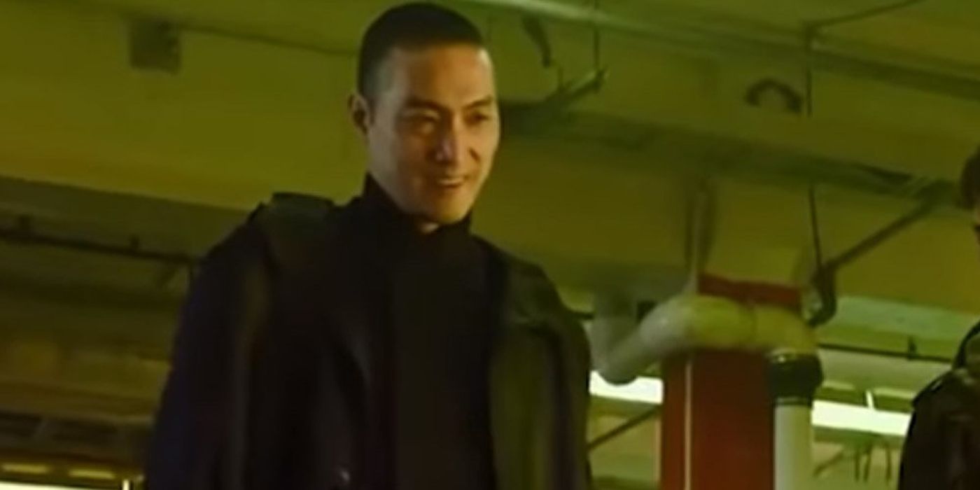 Takehiro Hira as Kenta threatening a man in Snake Eyes.