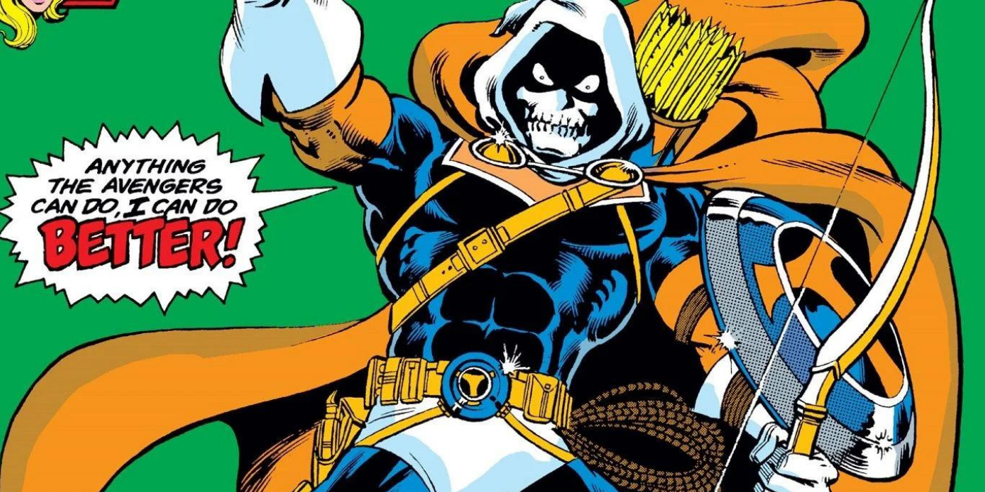 Taskmaster on the cover of an Avengers comic