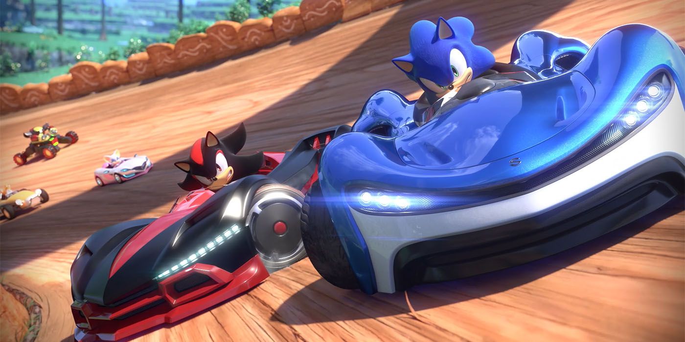 Team Sonic Racing 30th Anniversary Special Edition Sonic And Shadow