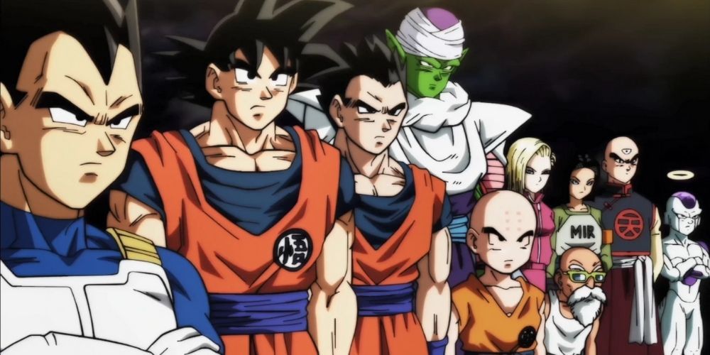 Team Universe 7 in the Dragon Ball anime series.