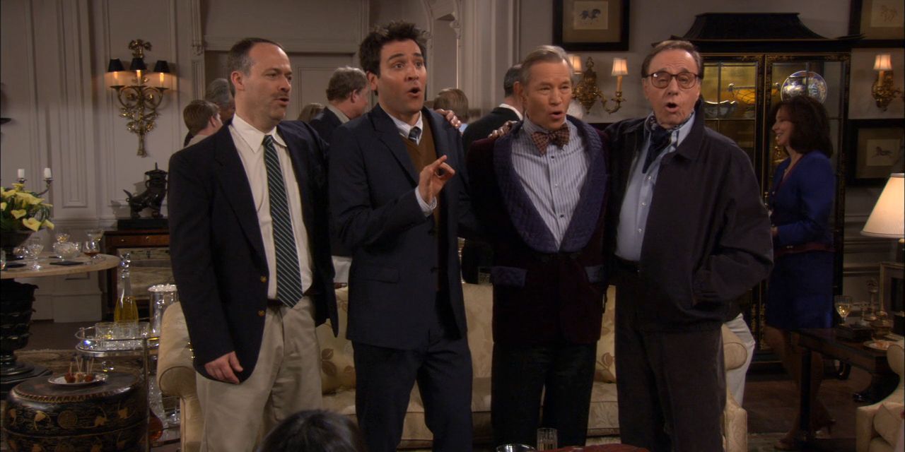 Ted singing acapella in How I Met Your Mother.