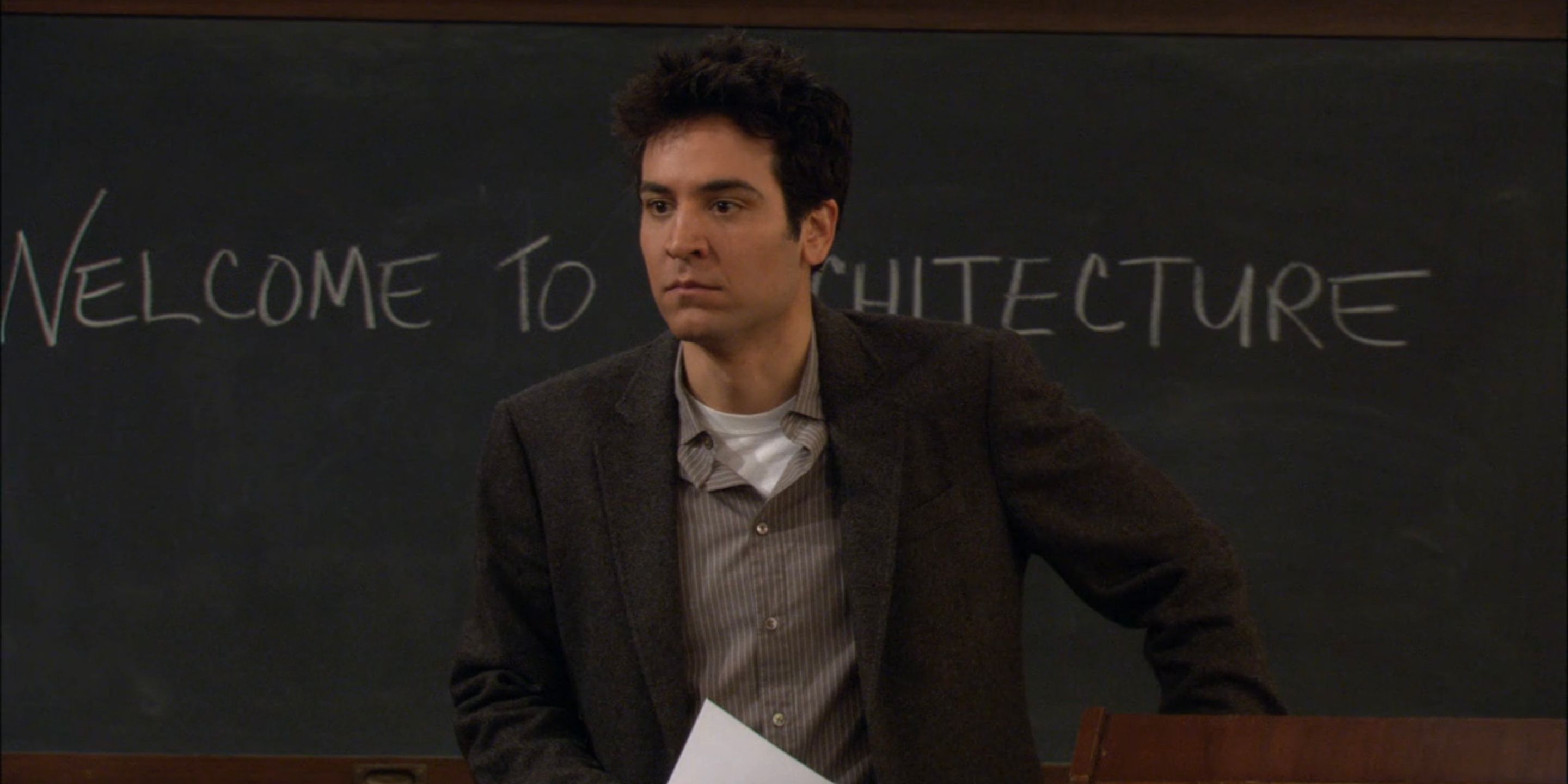Ted makes fun of a student's name in How I Met Your Mother.