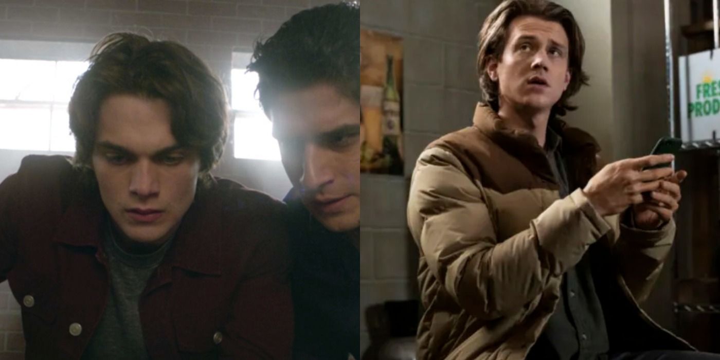 A split image depicts Liam in Teen Wolf and Ace in Nancy Drew
