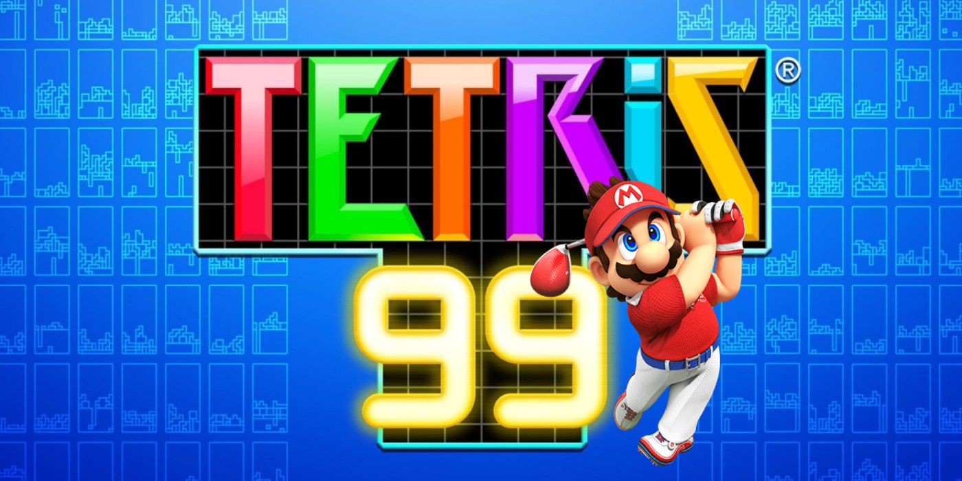 Tetris 99 Mario Golf Super Rush Cover