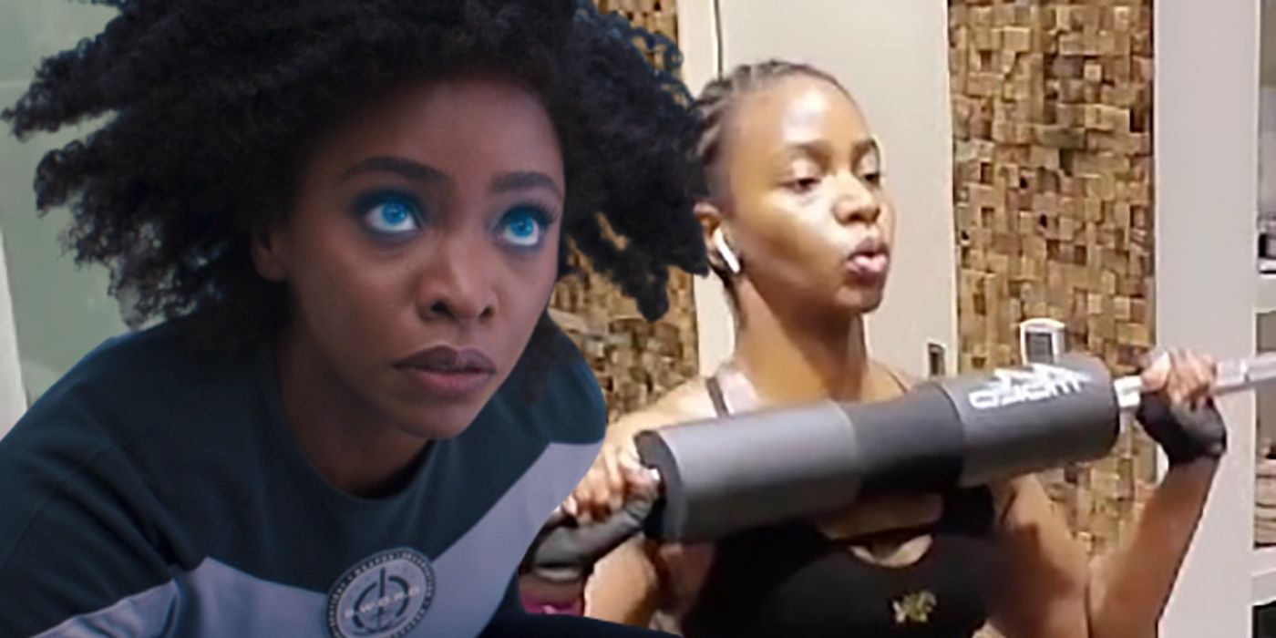 Teyonah Parris Superhero Training Video For Captain Marvel 2 Filming