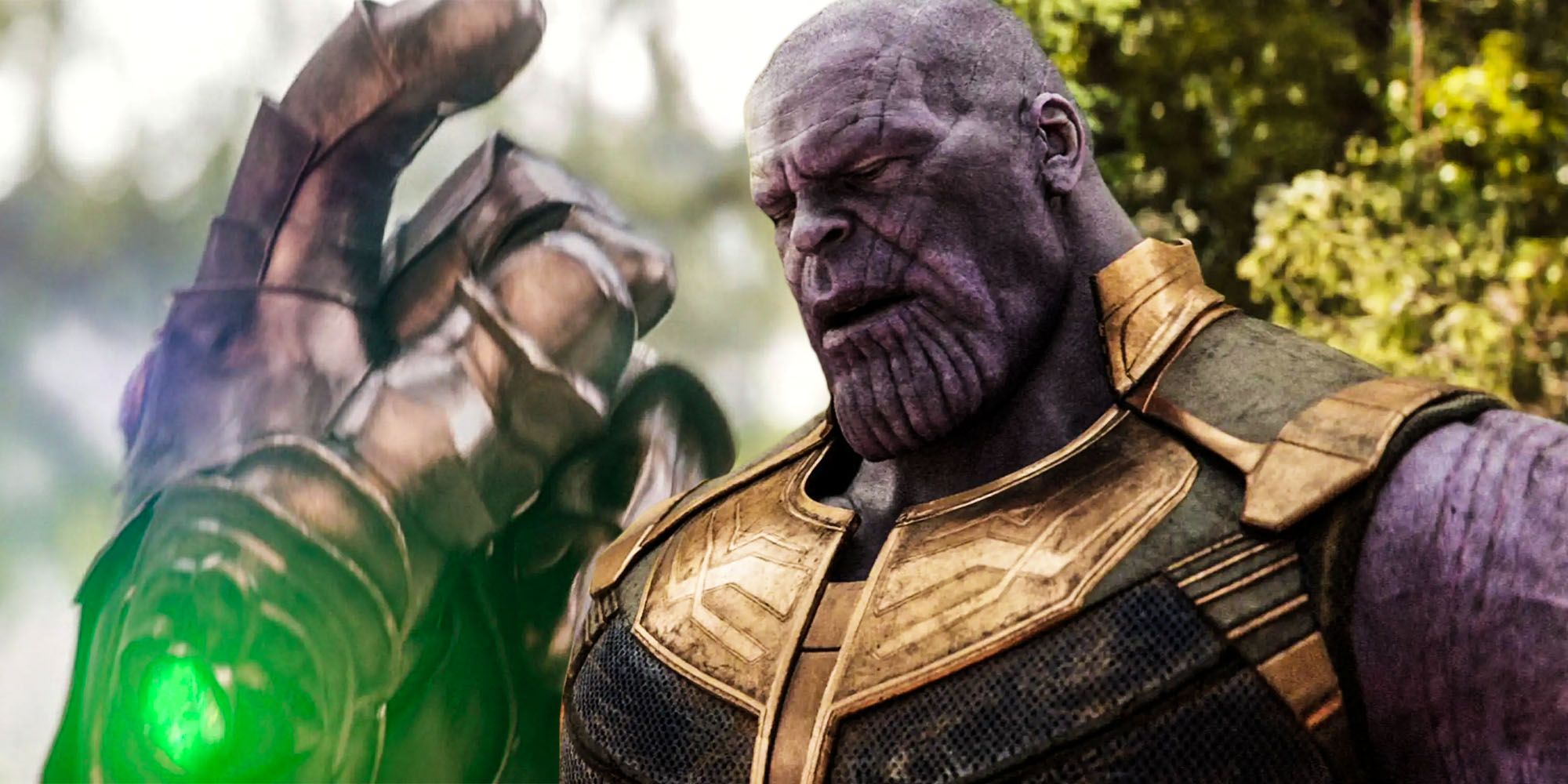 Thanos Avengers infinity war Snap not about resources theory