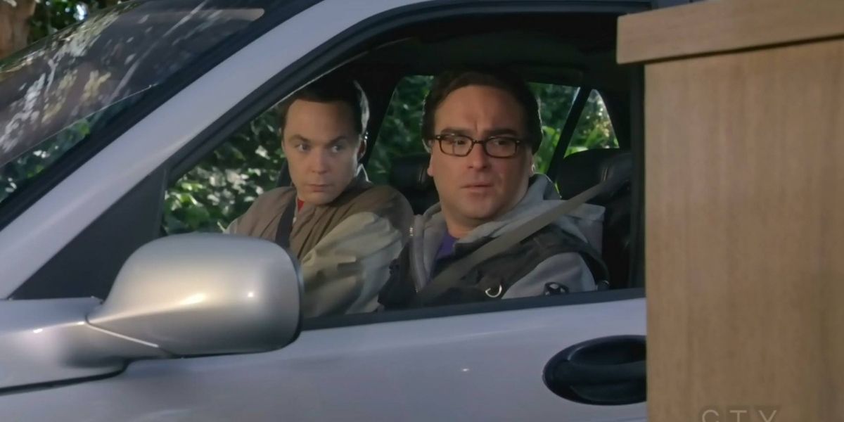 Leonard and Sheldon arrive at Skywalker Ranch in The Big Bang Theory