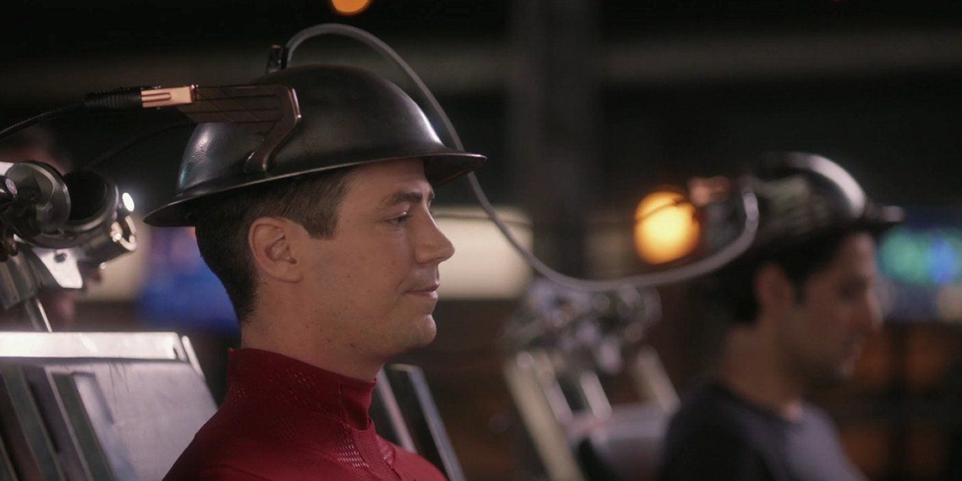 The Flash episode 150 Jay Garrick helmet
