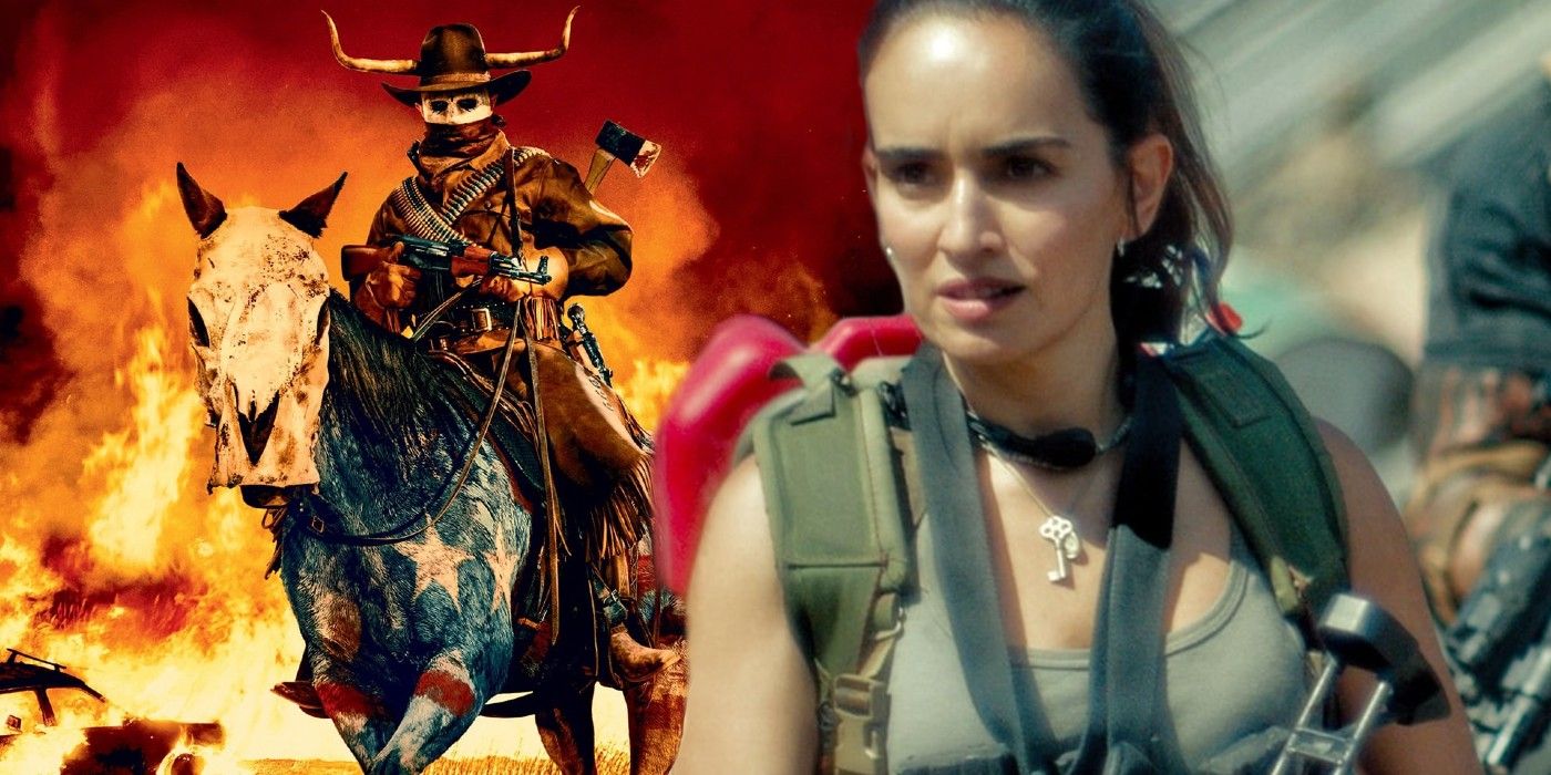 The Forever Purge and Ana de la Reguera as Cruz in Army of the Dead