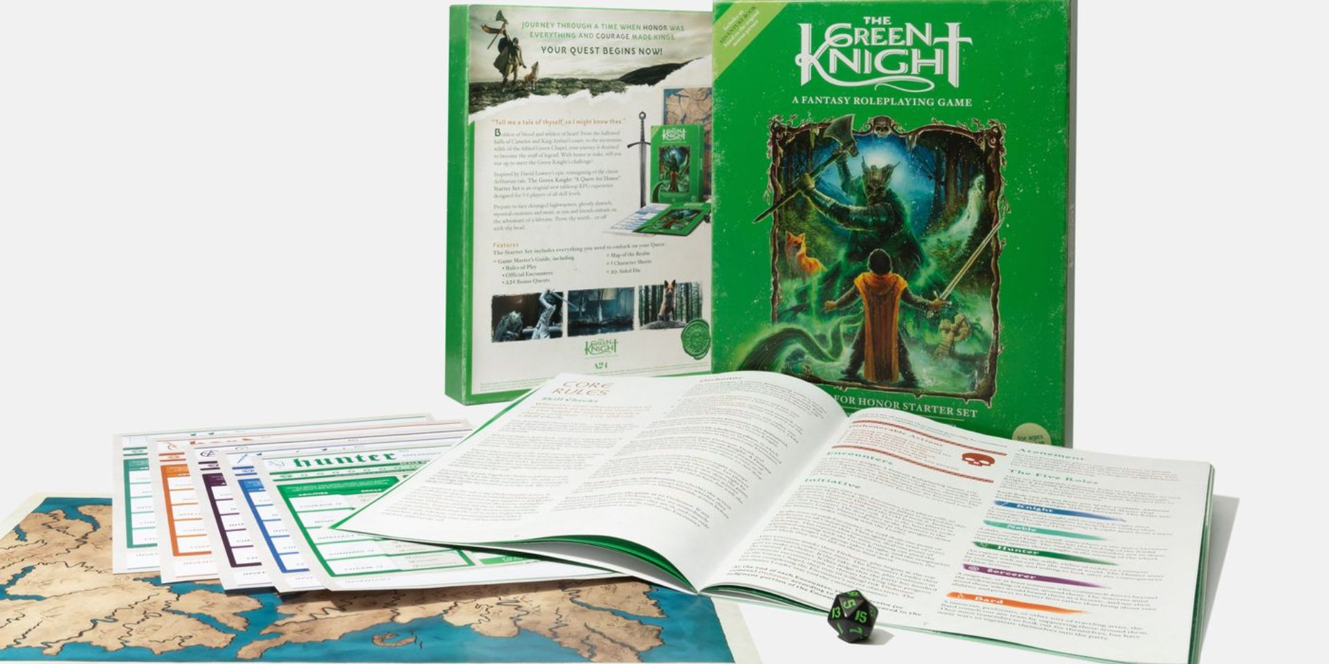 The Green Knight Tabletop RPG Starter Kit Box