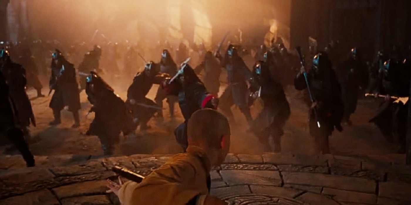 The Last Airbender Fire Nation Fight Scene.