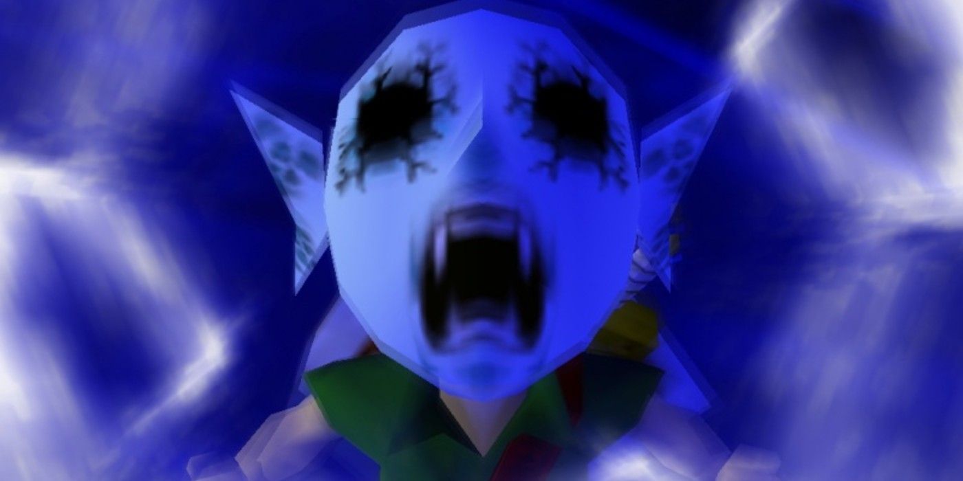 Zora Link Transformation in The Legend of Zelda Majoras Mask