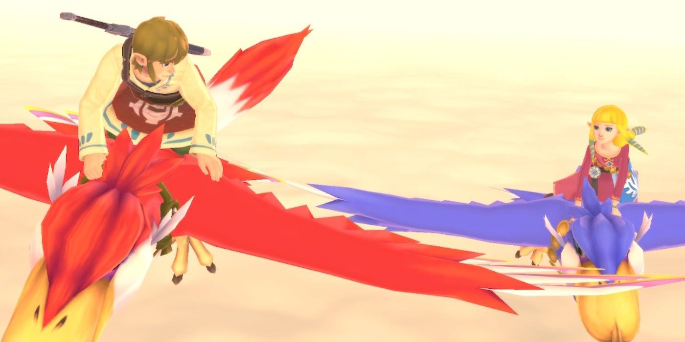 BOTW could have flying mounts like Skyward Sword's Loftwings