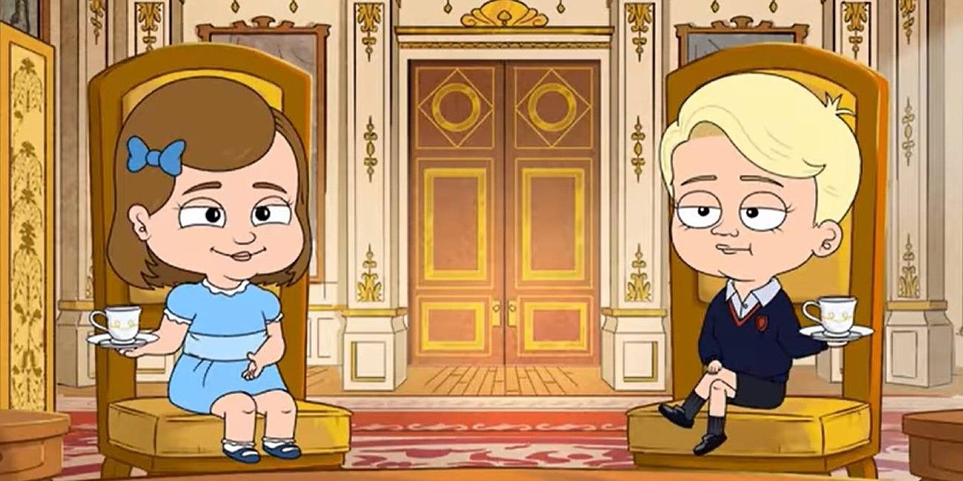 Prince George and Princess Charlotte in The Prince