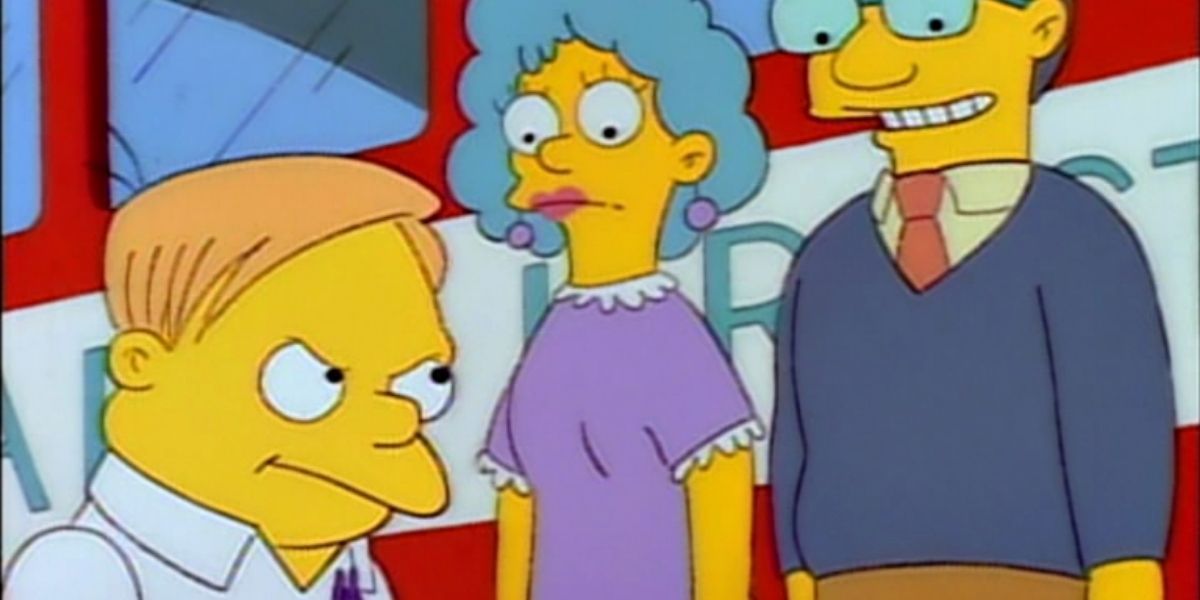 Martin angrily tells his parents off in The Simpsons