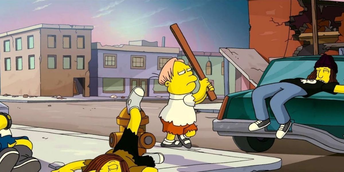 Martin beats up his bullies in The Simpsons Movie