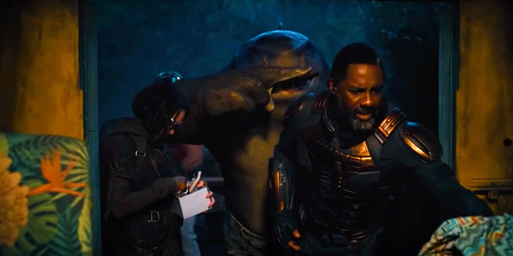 The Suicide Squad King Shark Disguise Clip