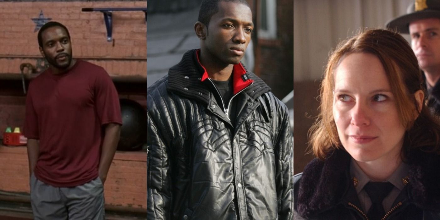 The Wire: Split image of Dennys Cutty, Snoop, and Beatrice
