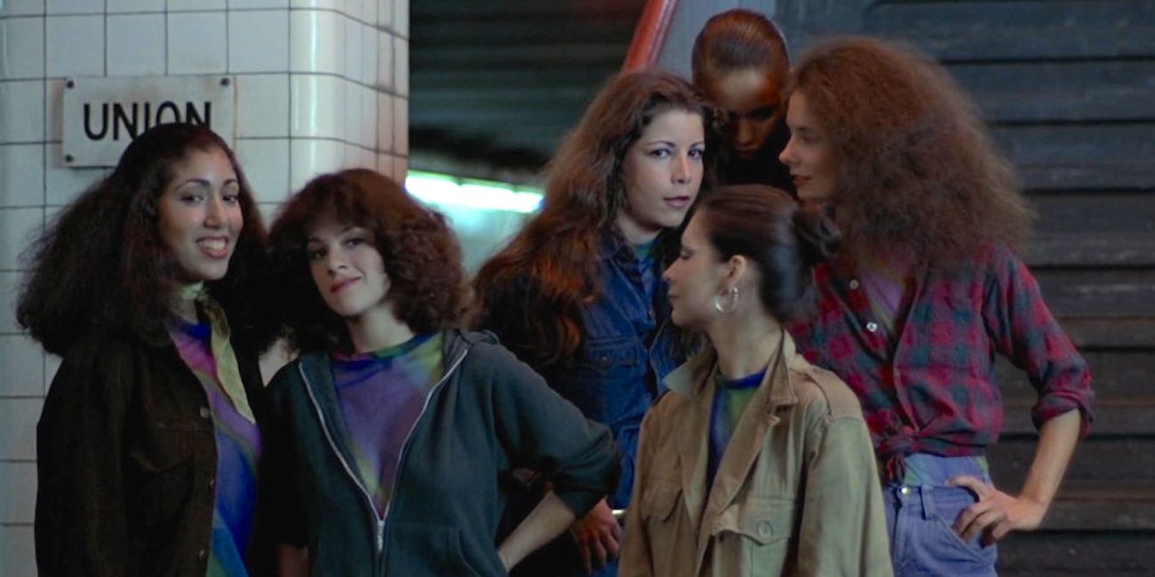 The all-female Lizzies gang in The Warriors