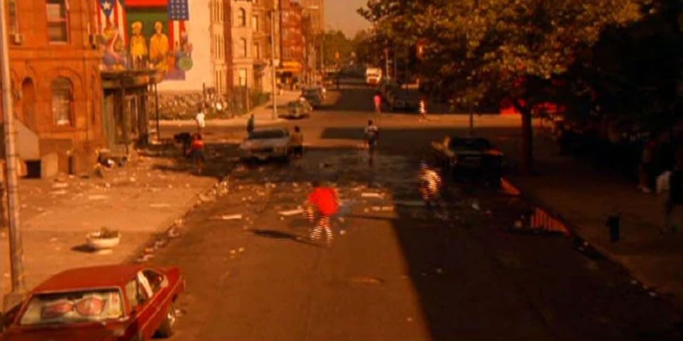 The streets at the end of Do The Right Thing.