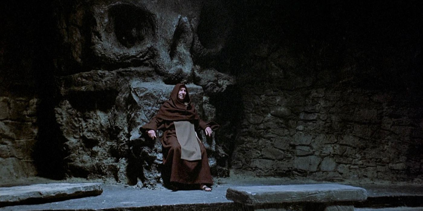 The underground throne in Tales From The Crypt.