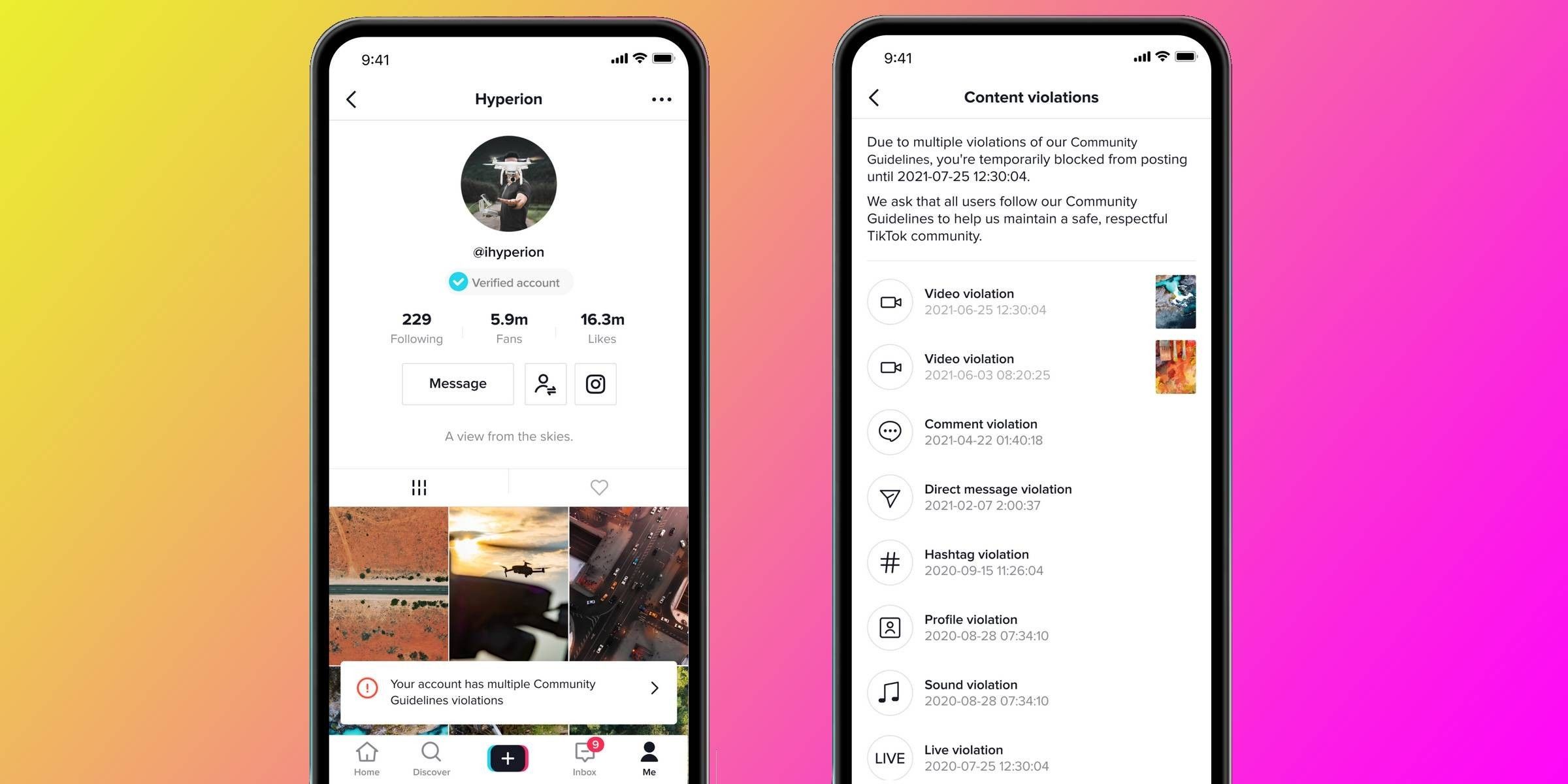 TikTok Introduces Automatic Content Removal System