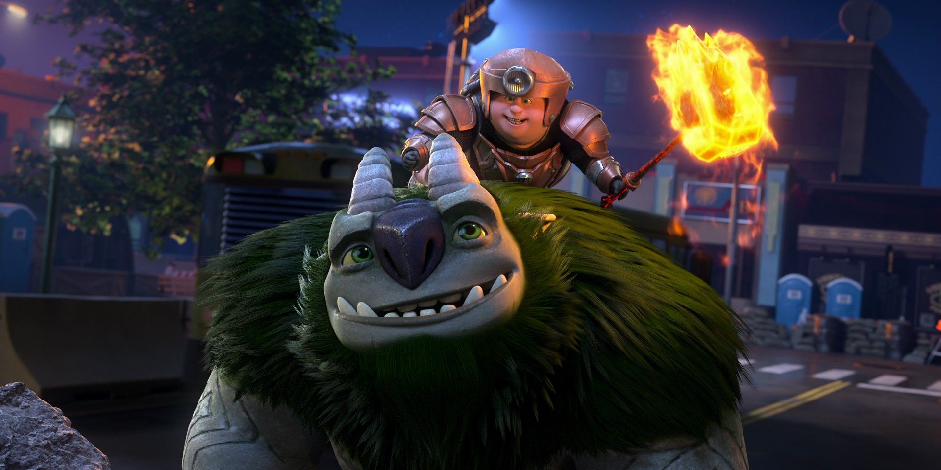 Toby and AAARRRGGHH!!! in Trollhunters Rise of the Titans