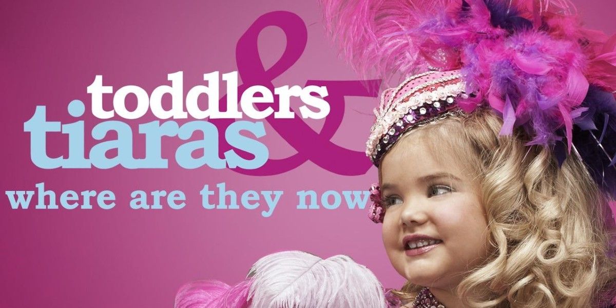This is a picture of the cover art of TLC's Toddlers and Tiaras: Where Are They Now, which shows a child dressed for a pageant.