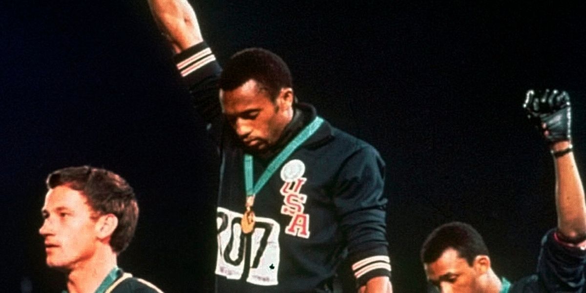 Tommie Smith And John Carlos' Iconic Black Power Salute