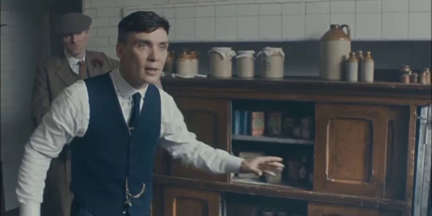 Tommy Shelby warns the Peaky Blinders not to fight at his wedding