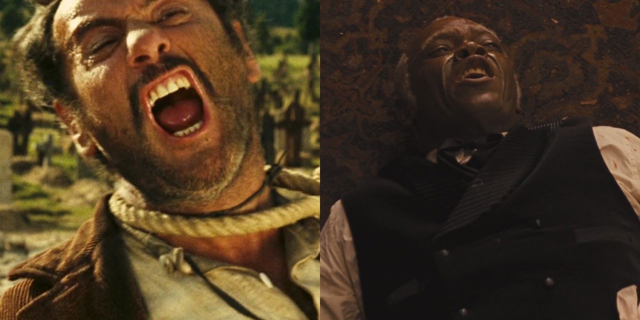 Tuco in The Good, the Bad and the Ugly and Stephen in Django Unchained