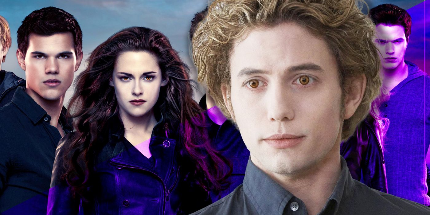 Jasper Cullen's face superimposed over the Cullens image in Twilight.