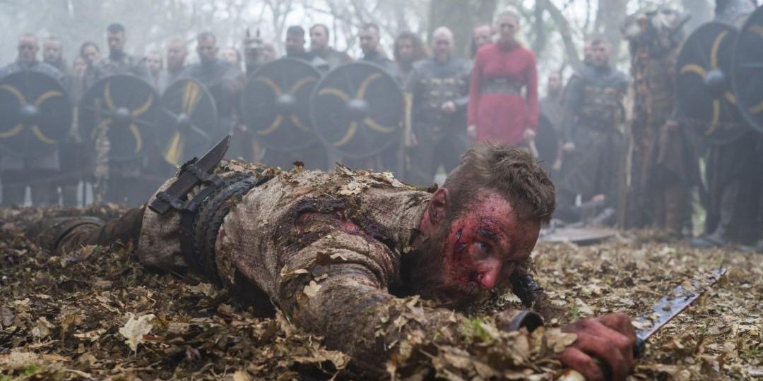 Ubbe wins his fight against Froddo in Vikings