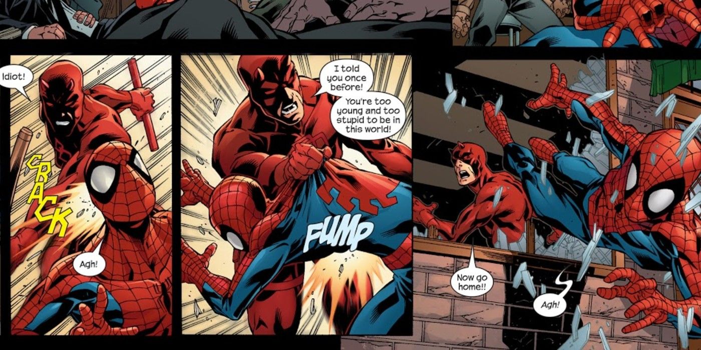 Daredevil Tried to Make Spider-Man Quit Long Before Iron Man