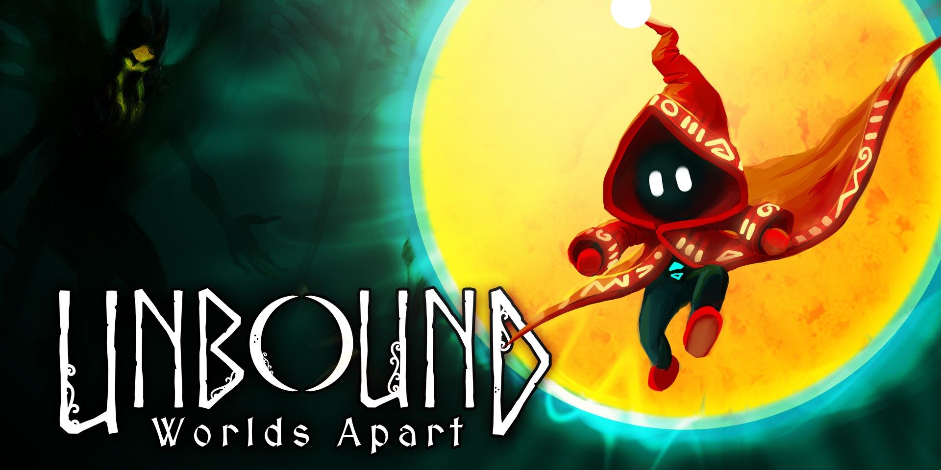 The title art for Unbound: Worlds Apart.