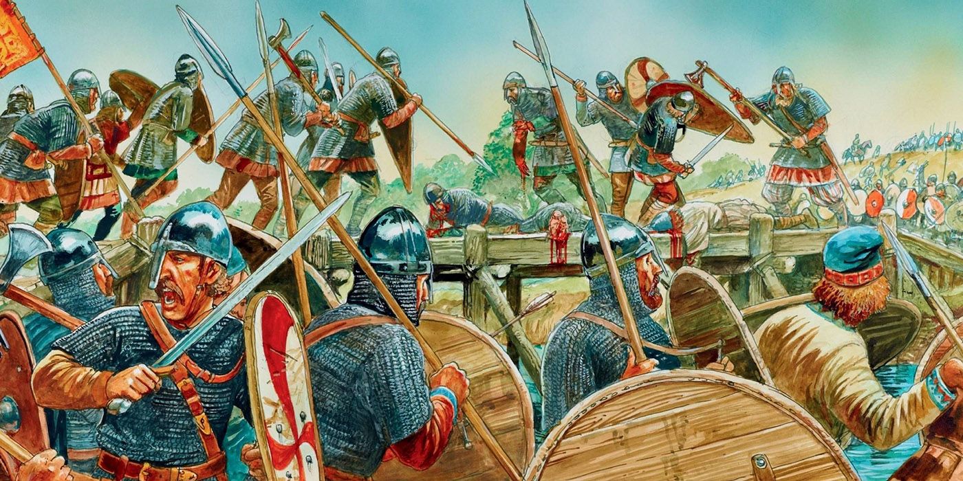 Illustration of the Battle of Stamford Bridge