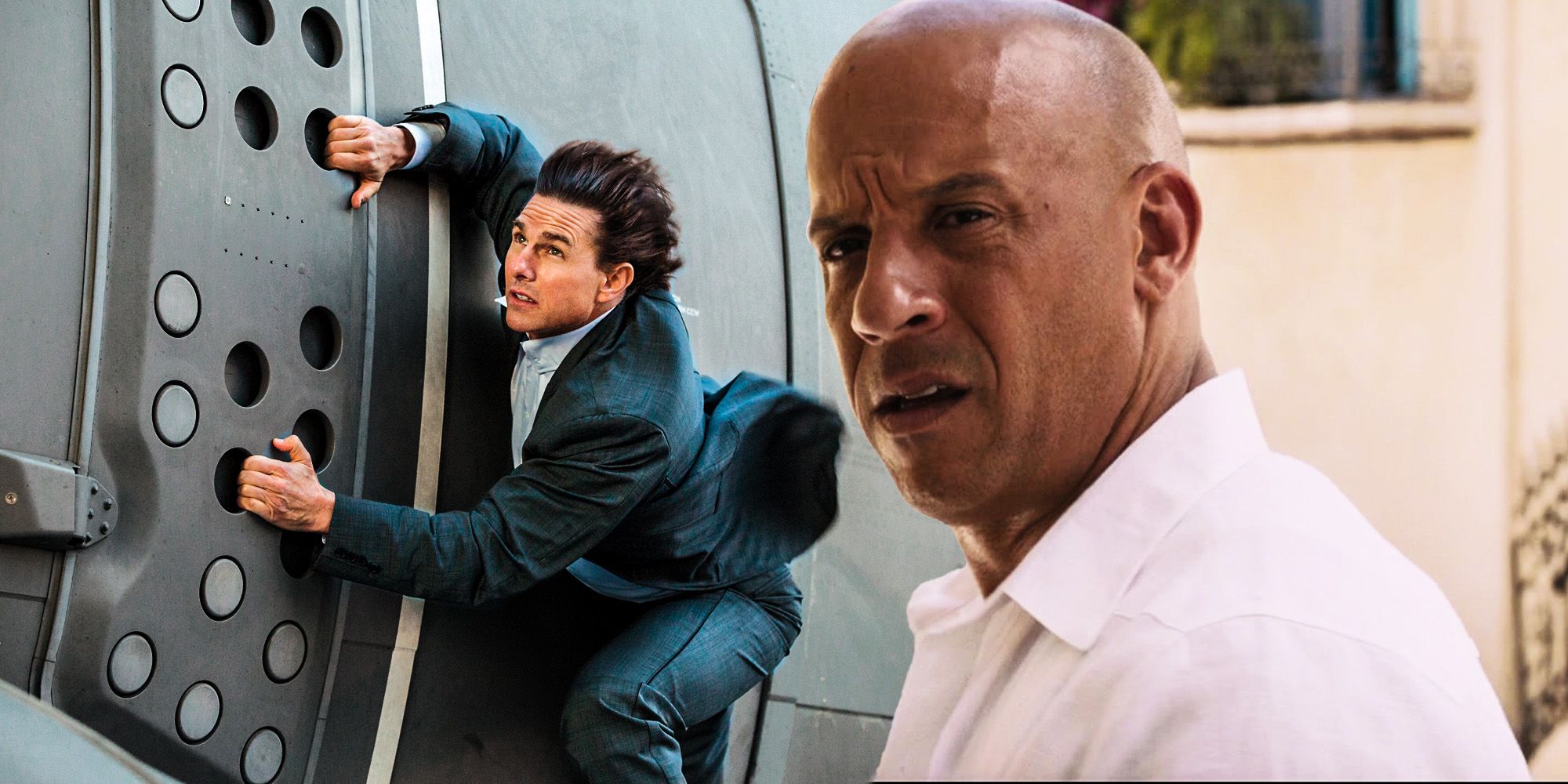 Vin Diesel Fast and furious 10 Borrow Ridiculous Stunts From Other Movies mission impossible plane stunt