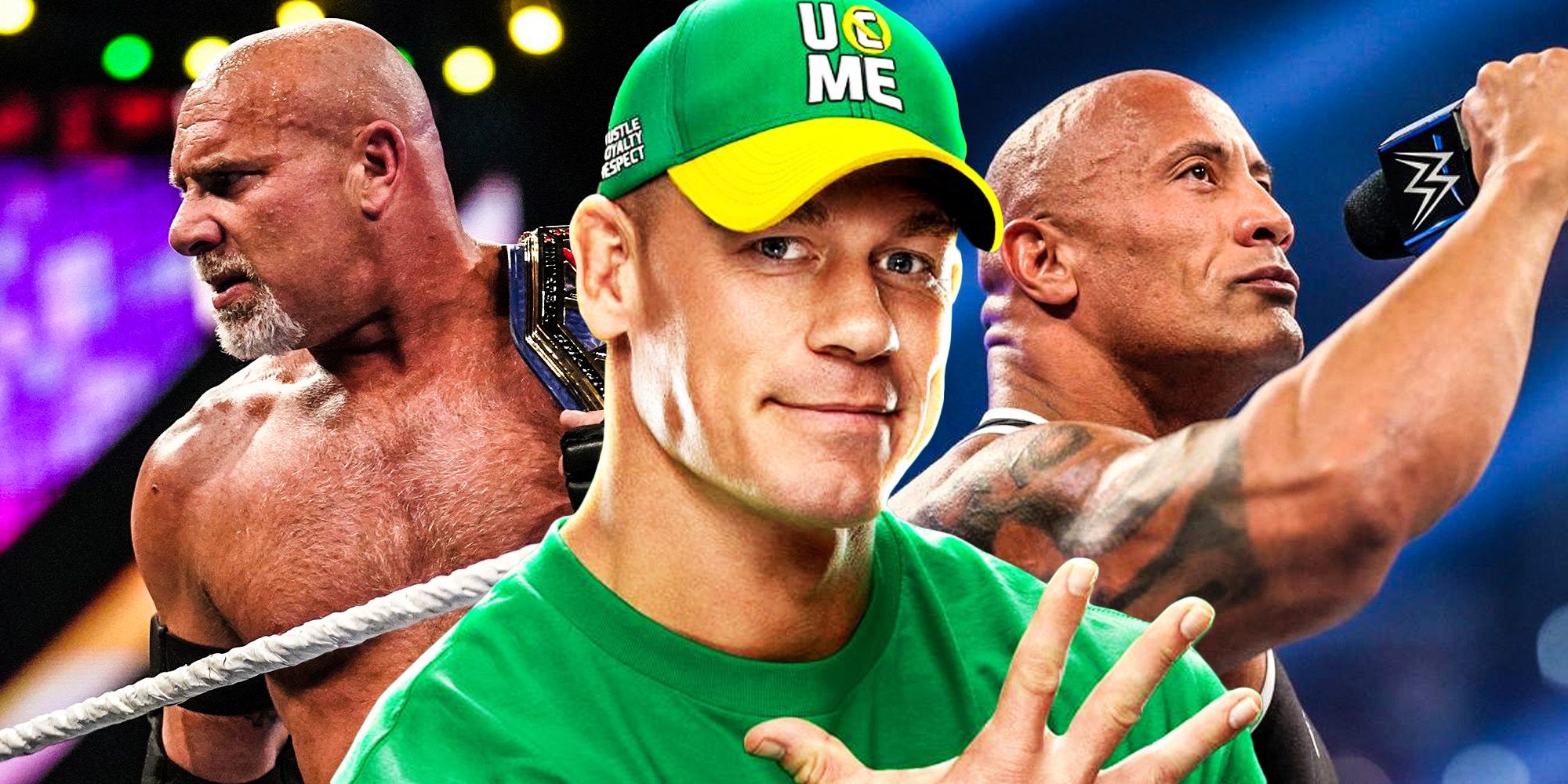 WWE problem John Cena The Rock Goldberg