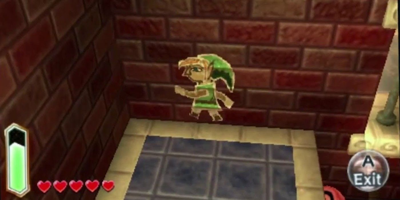 Wall Merge The Legend of Zelda A Link Between Worlds