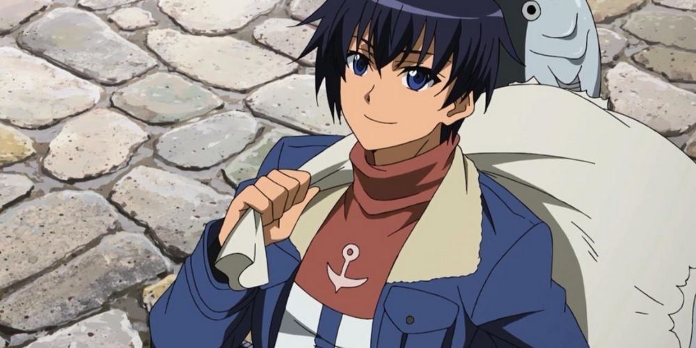 Wave arriving in the capital in Akame ga Kill