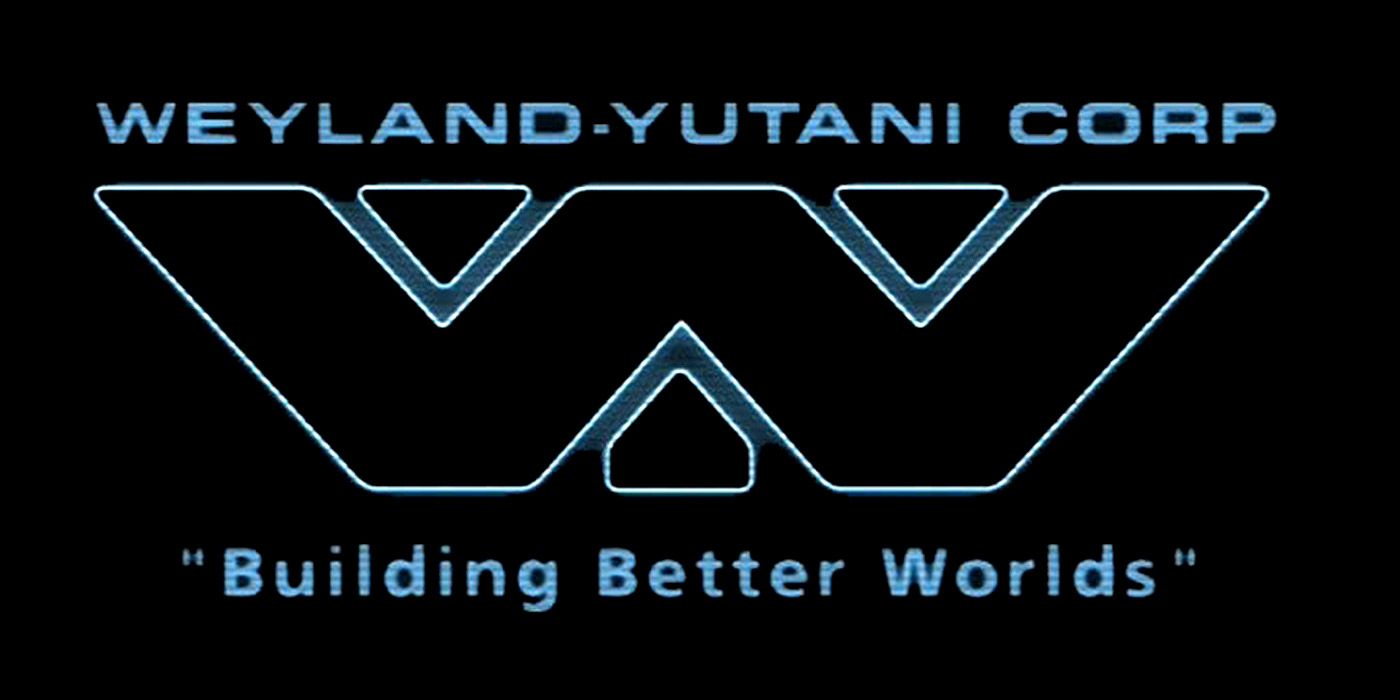 The Weyland-Yutani logo from the Alien franchise.
