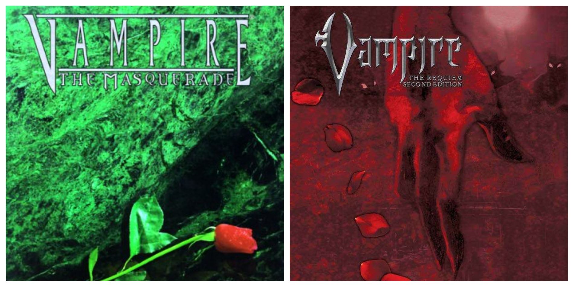 Why Both Vampire The Masquerade &amp; Vampire The Requiem Exist - Vampire The Masquerade and The Requiem Covers