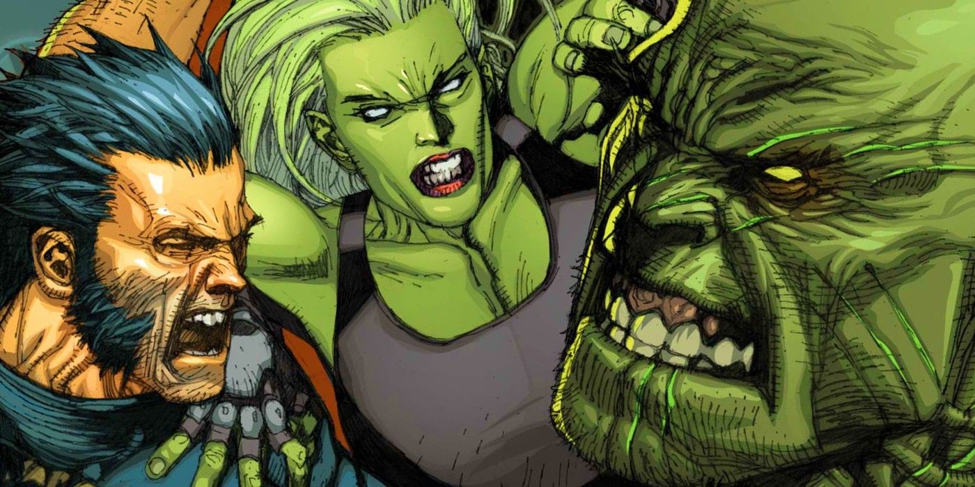 Wolverine Hulk She-Hulk