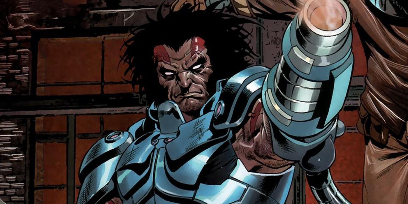 Wolverine preparing to fight as Weapon Omega in Marvel Comics.
