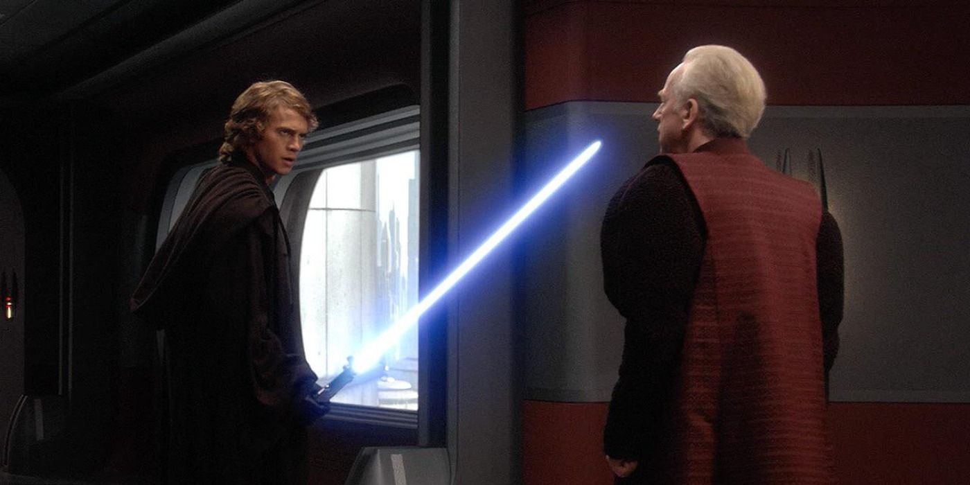 Anakin confronts Palaptine in his office