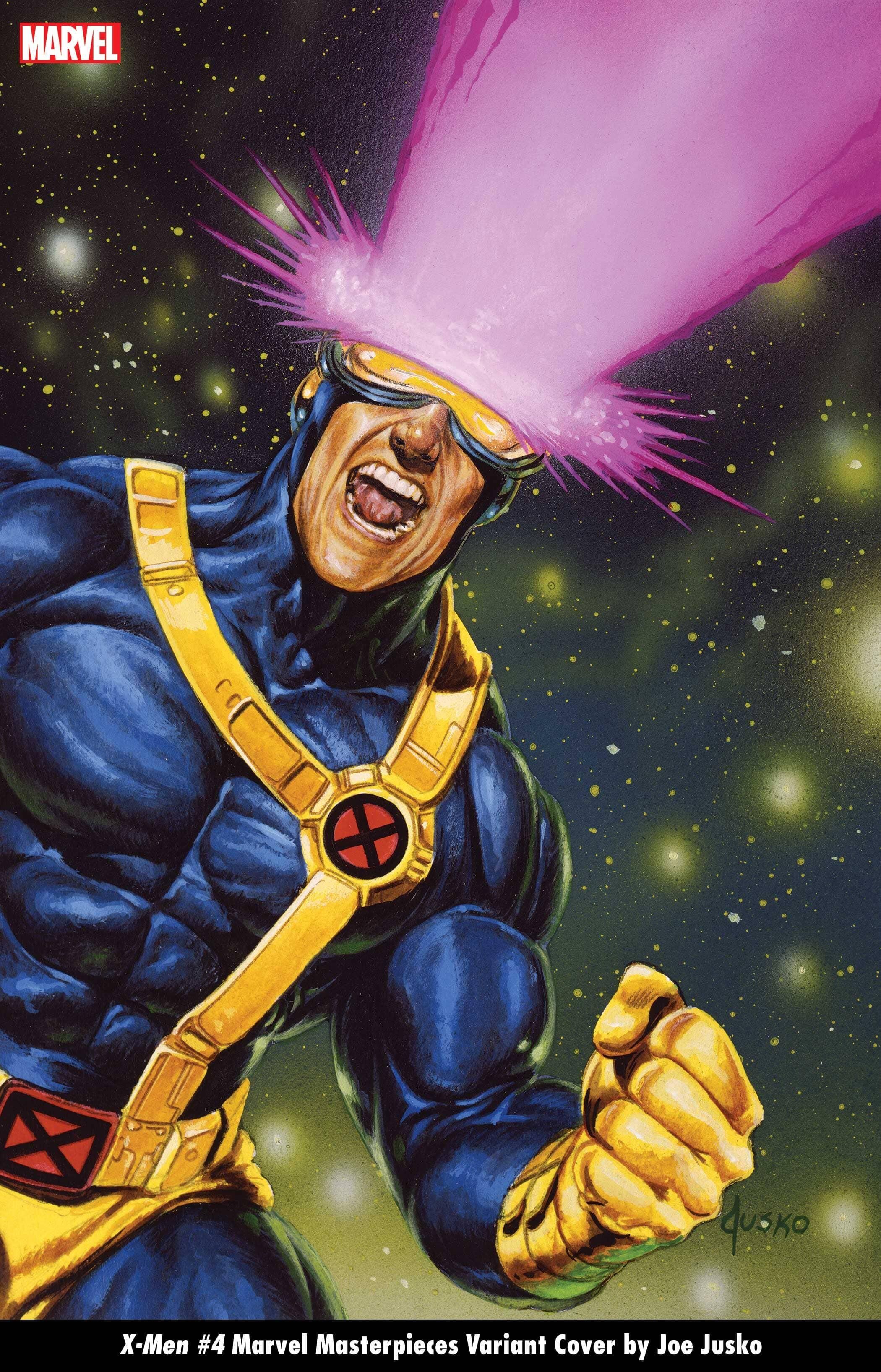 X-Men cyclops masterworks card art