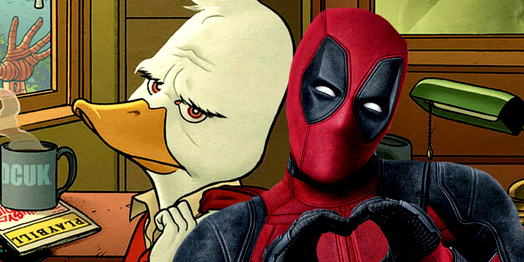 X-Men's Deadpool and Howard the Duck