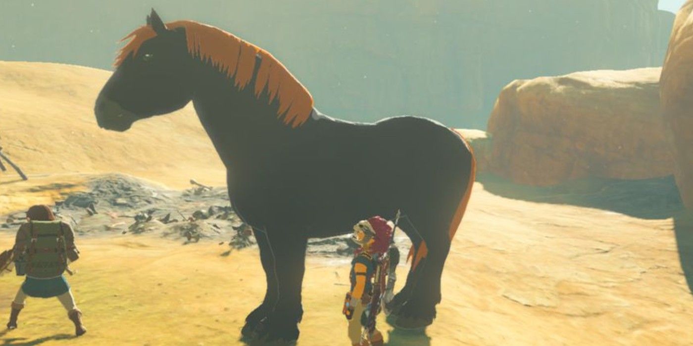 Zelda Breath of the Wild Giant Horse